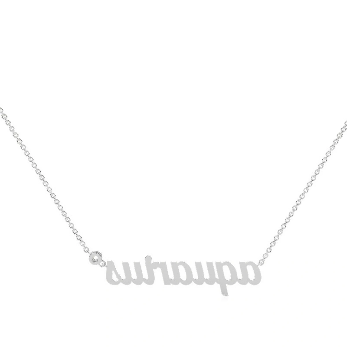 Kova Burcu Zodiac Pırlanta Kolye