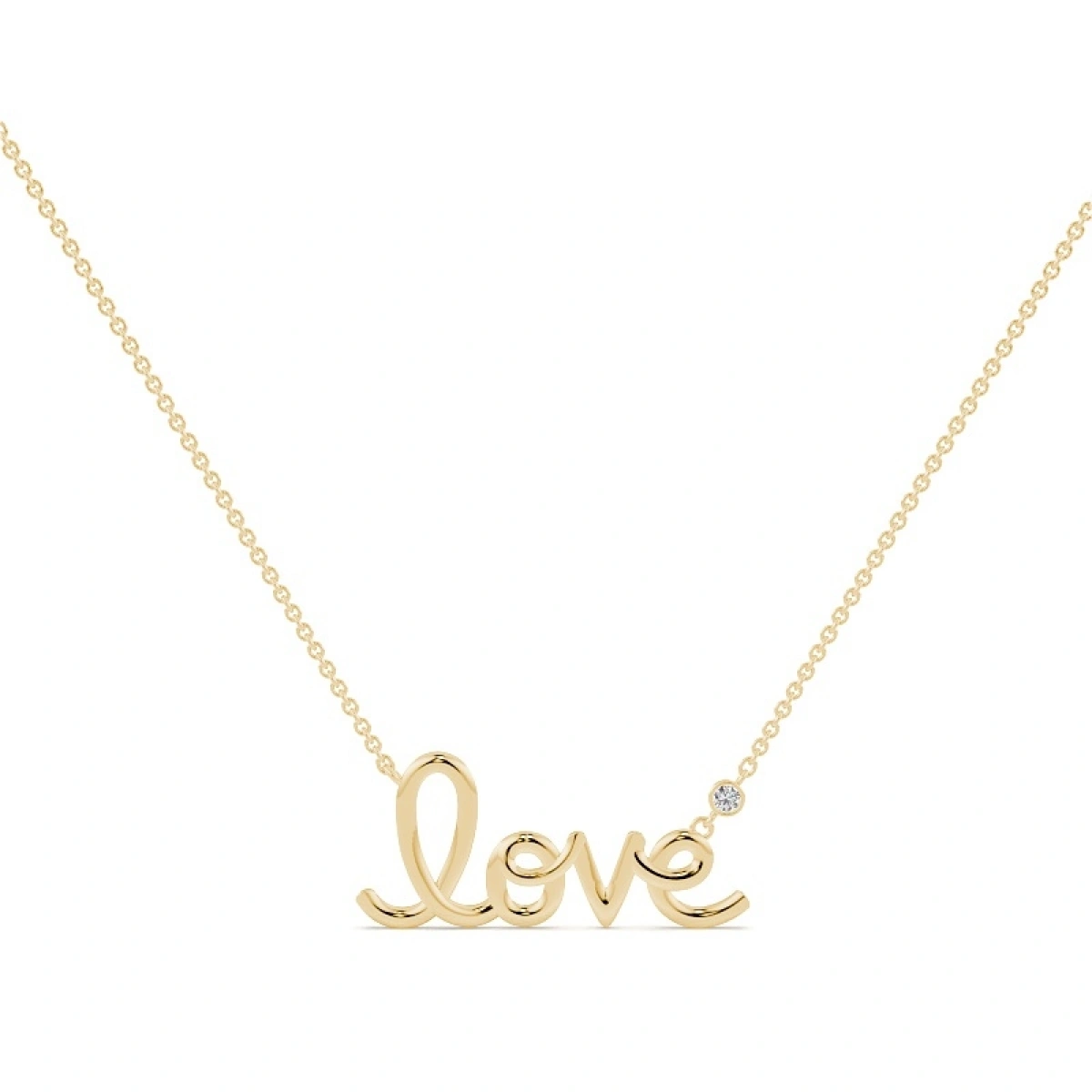 Love Pırlanta Kolye