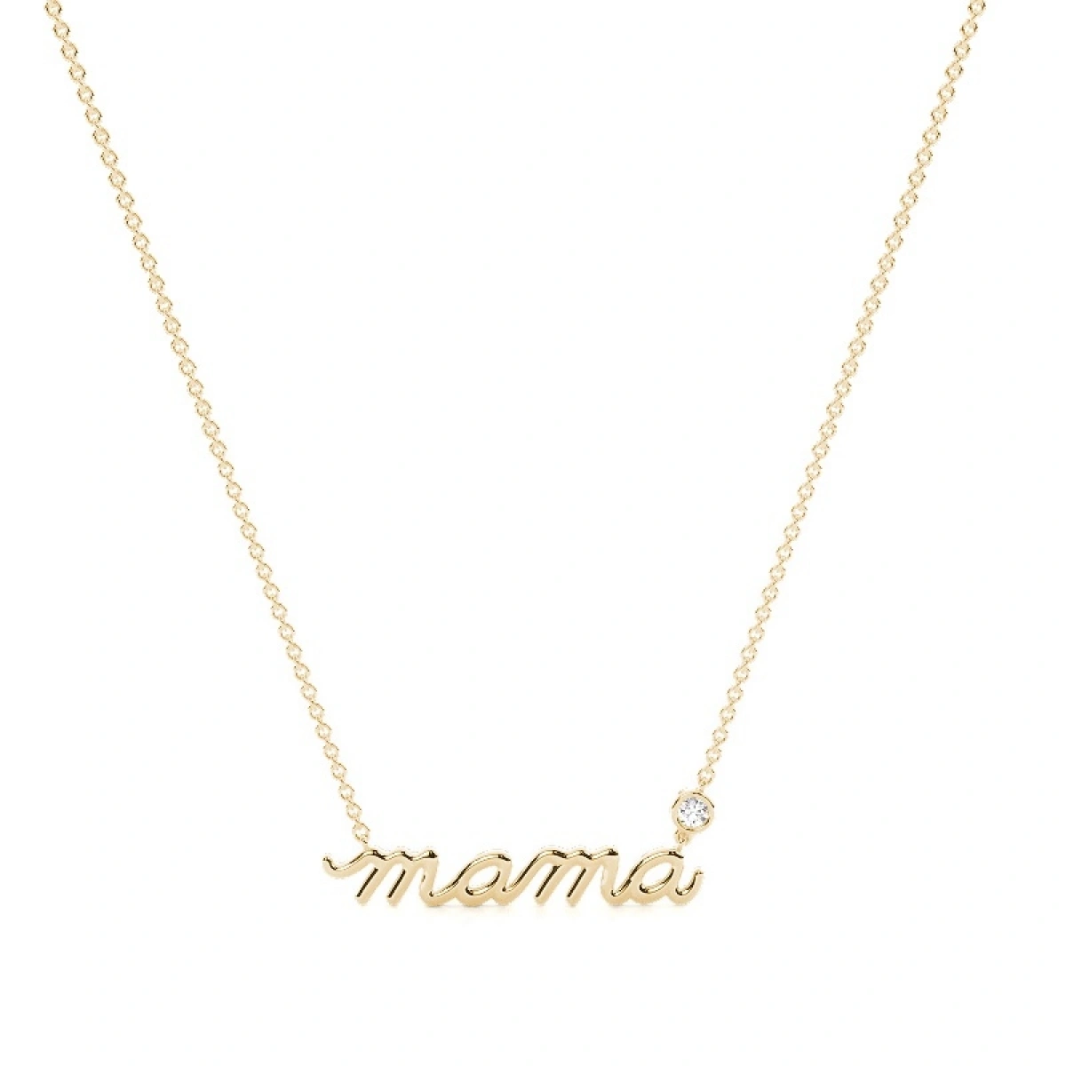 Mama Pırlanta Kolye