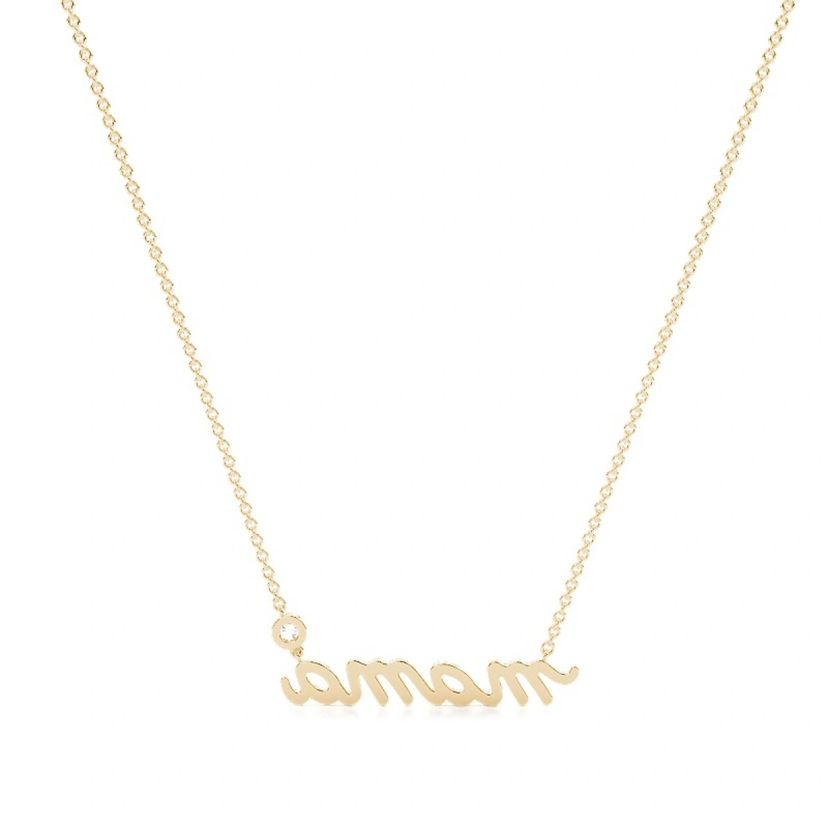 Mama Pırlanta Kolye