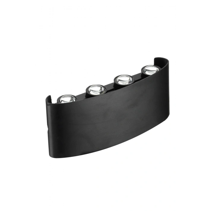 Dış ve İç Mekan Mercekli Alüminyum Çift Yönlü Aplik