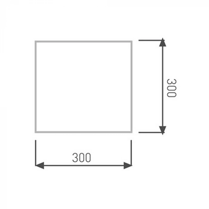 Jupiter 18W 30x30 Sıva Altı Slim Backlight Panel JK3030 S