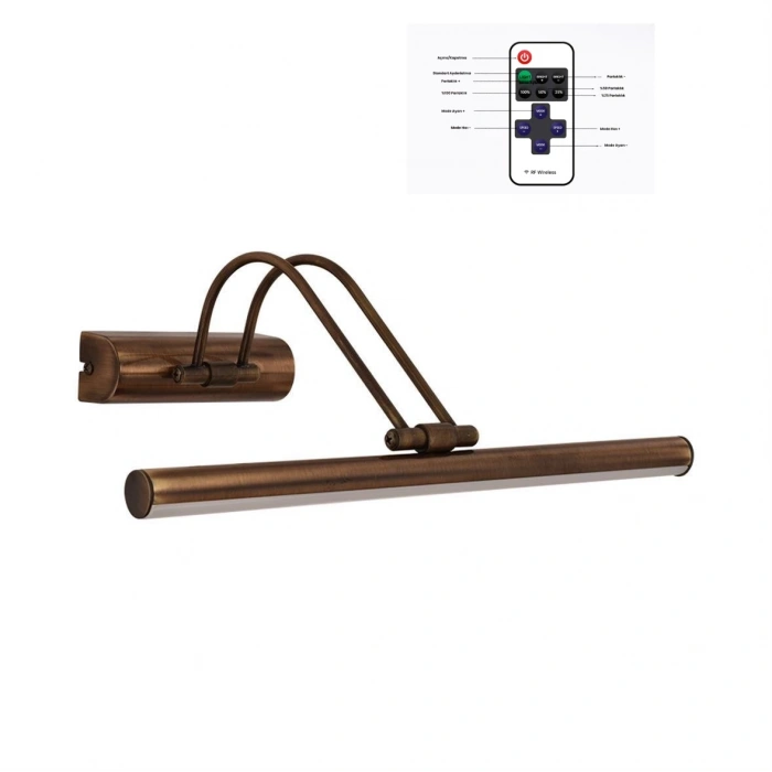 Kumandalı ve Dim Edilebilir Ayna Üstü ve Tablo Aplik