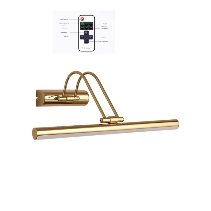 Kumandalı ve Dim Edilebilir Ayna Üstü ve Tablo Aplik