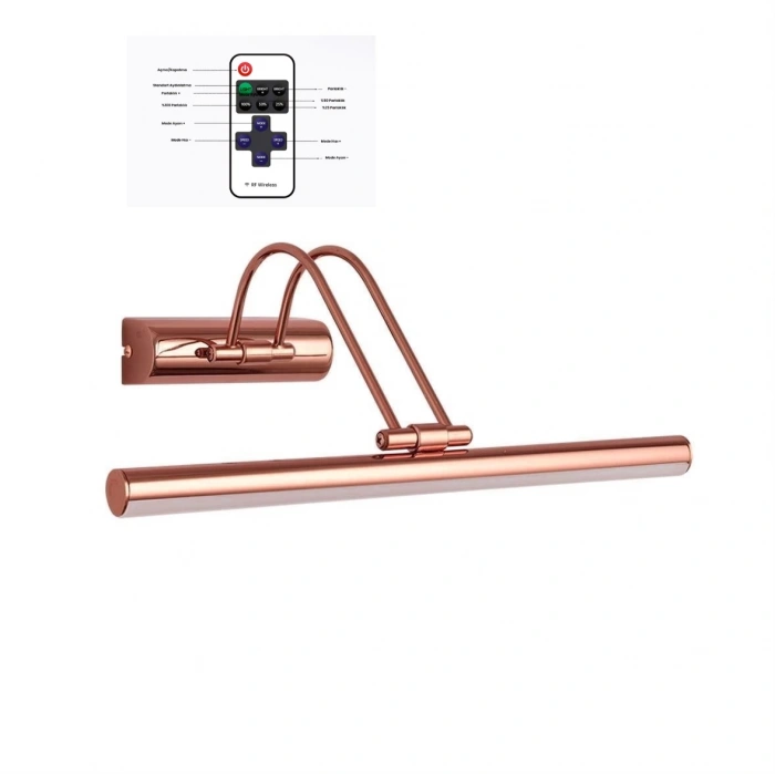 Kumandalı ve Dim Edilebilir Ayna Üstü ve Tablo Aplik