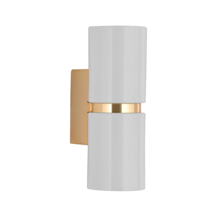 Nevo Çift Yönlü İç Mekan Aplik Beyaz Gold NA101