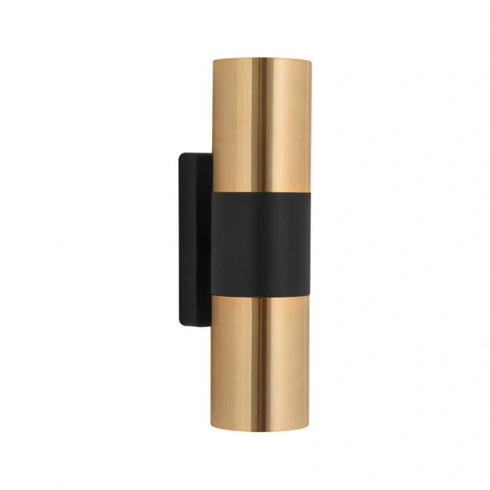 Nevo Çift Yönlü İç Mekan Aplik Gold Siyah NA144