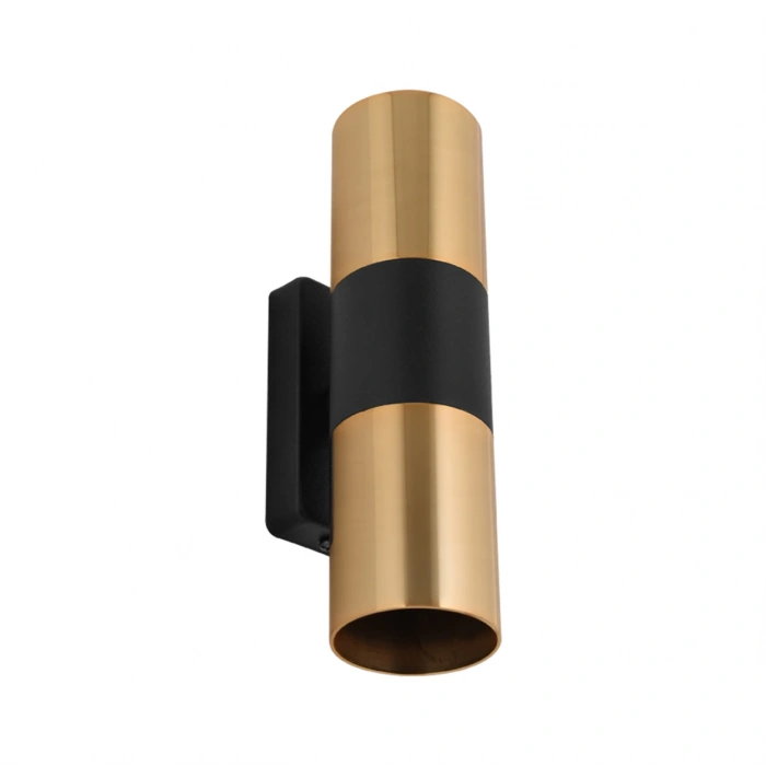 Nevo Çift Yönlü İç Mekan Aplik Gold Siyah NA144