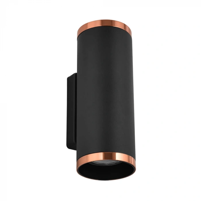 Nevo Çift Yönlü İç Mekan Aplik Siyah Bakır NA138