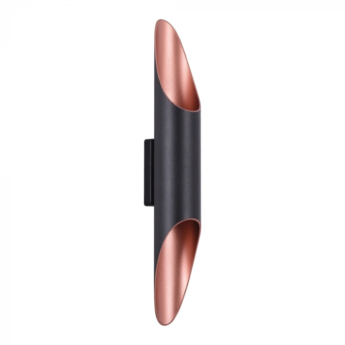 Nevo Çift Yönlü İç Mekan Aplik Siyah Bakır NA157