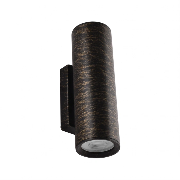 Nevo Çift Yönlü İç Mekan Aplik Siyah Gold Granit NA137