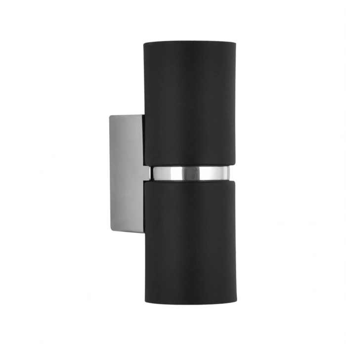 Nevo Çift Yönlü İç Mekan Aplik Siyah Krom NA101