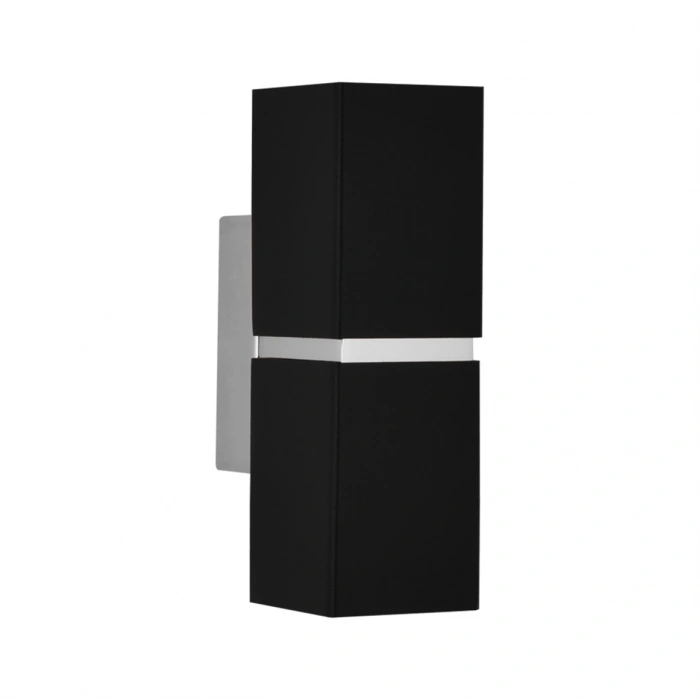 Nevo Çift Yönlü İç Mekan Aplik Siyah Krom NA102