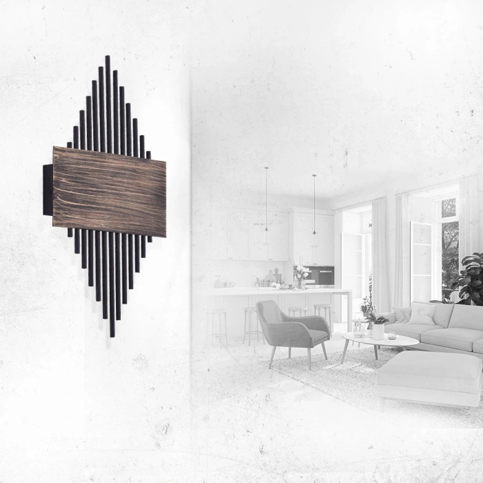 Nevo Çift Yönlü Ledli İç Mekan Aplik Ferforje NA148