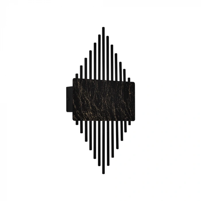 Nevo Çift Yönlü Ledli İç Mekan Aplik Siyah Gold Granit NA148