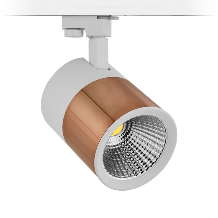 Nevo Dekoratif Ray Spot Beyaz Bakır NR182