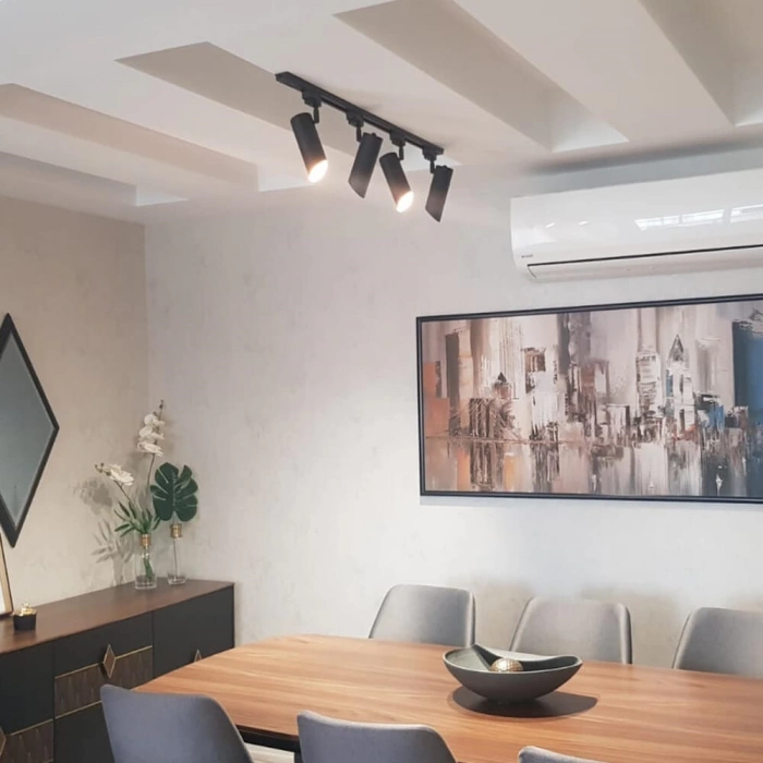 Nevo Dekoratif Ray Spot Siyah Bakır NR333