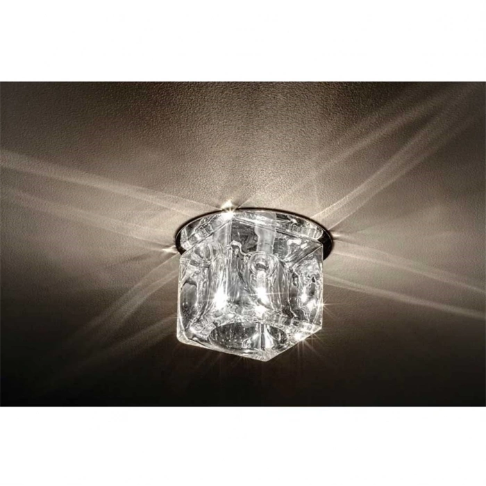 Nevo Sıva Altı Cam Spot Krom ND506