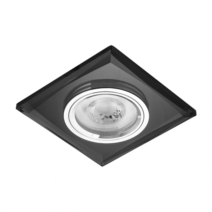 Nevo Sıva Altı Cam Spot Siyah ND501-1