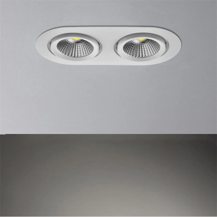 Nevo Sıva Altı İkili Led Spot Beyaz ND275-2