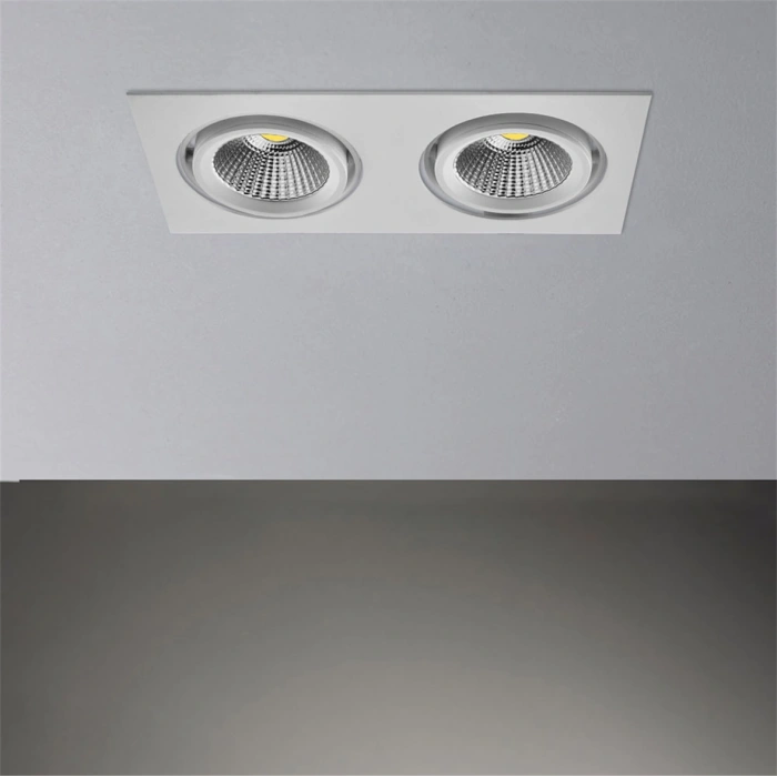 Nevo Sıva Altı İkili Led Spot Beyaz ND296-2