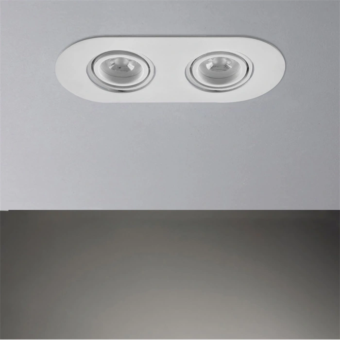 Nevo Sıva Altı İkili Led Spot Beyaz ND310-2