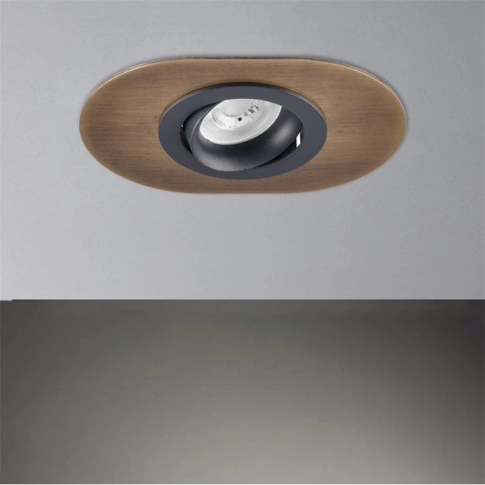 Nevo Sıva Altı Led Spot Eskitme Antrasit ND348-1
