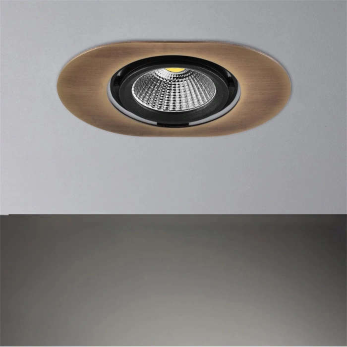 Nevo Sıva Altı Led Spot Eskitme Siyah ND295-1