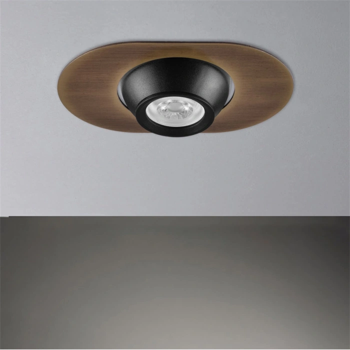 Nevo Sıva Altı Led Spot Eskitme Siyah ND330-1