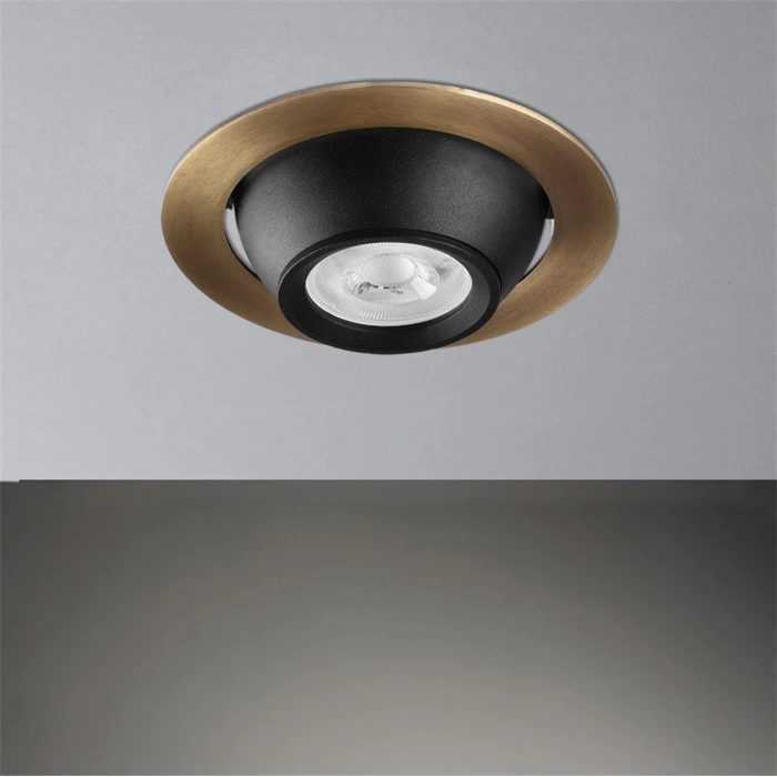 Nevo Sıva Altı Led Spot Eskitme Siyah ND330