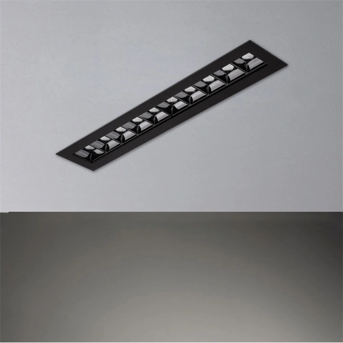 Nevo Sıva Altı Led Spot Siyah ND101-2