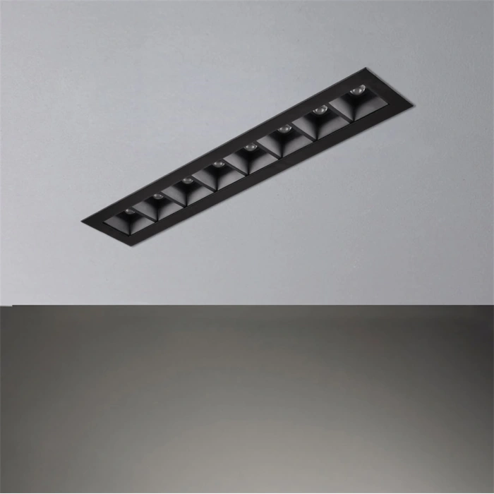 Nevo Sıva Altı Led Spot Siyah ND102-2