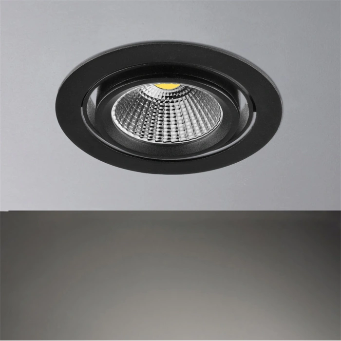 Nevo Sıva Altı Led Spot Siyah ND295