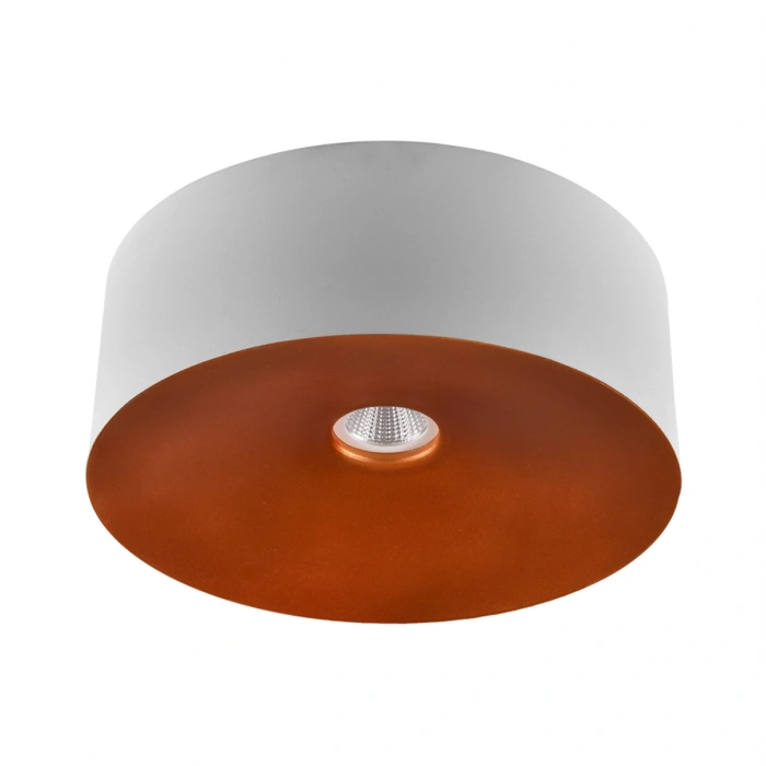 Nevo Sıva Üstü Armatür Beyaz Portakal NS141