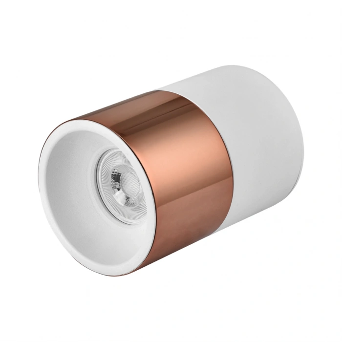Nevo Sıva Üstü Led Spot Beyaz Bakır NS259