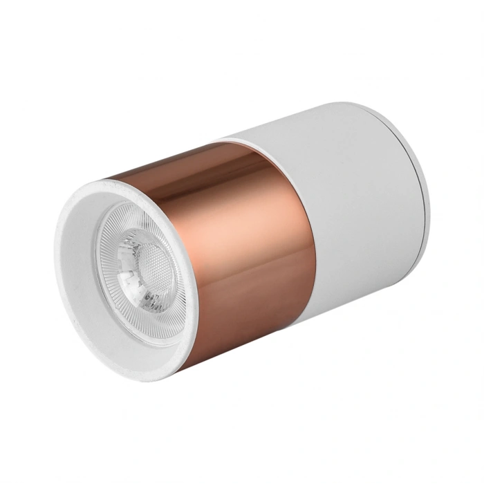 Nevo Sıva Üstü Led Spot Beyaz Bakır NS260