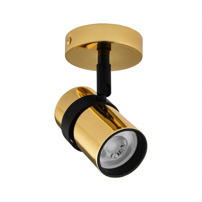 Nevo Sıva Üstü Led Spot Gold Siyah NS162