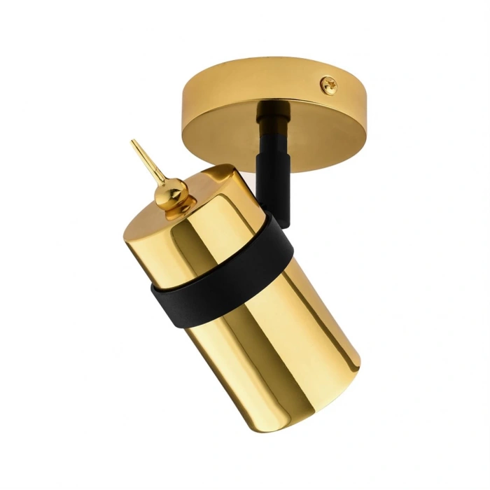 Nevo Sıva Üstü Led Spot Gold Siyah NS162