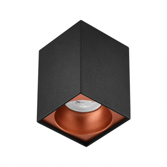 Nevo Sıva Üstü Led Spot Siyah Bakır NS239