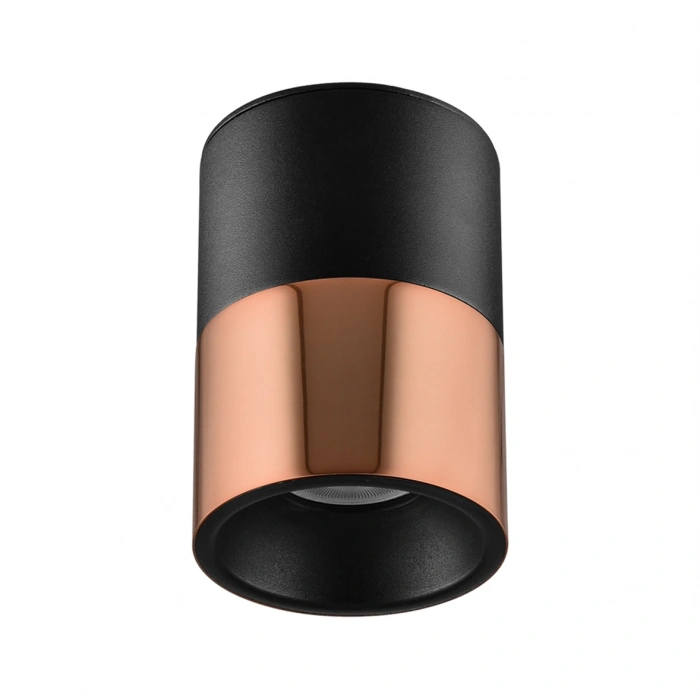 Nevo Sıva Üstü Led Spot Siyah Bakır NS259