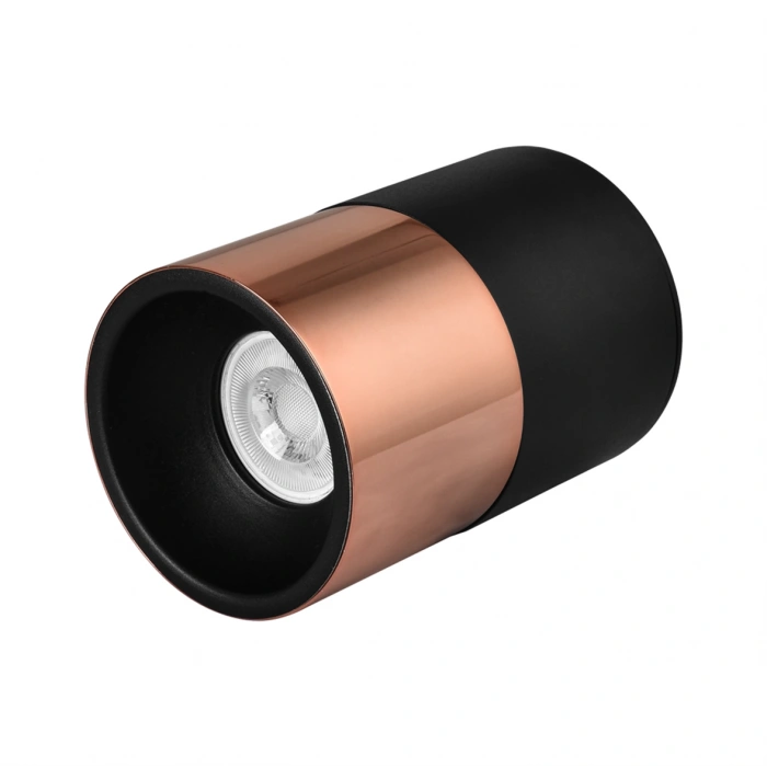 Nevo Sıva Üstü Led Spot Siyah Bakır NS259