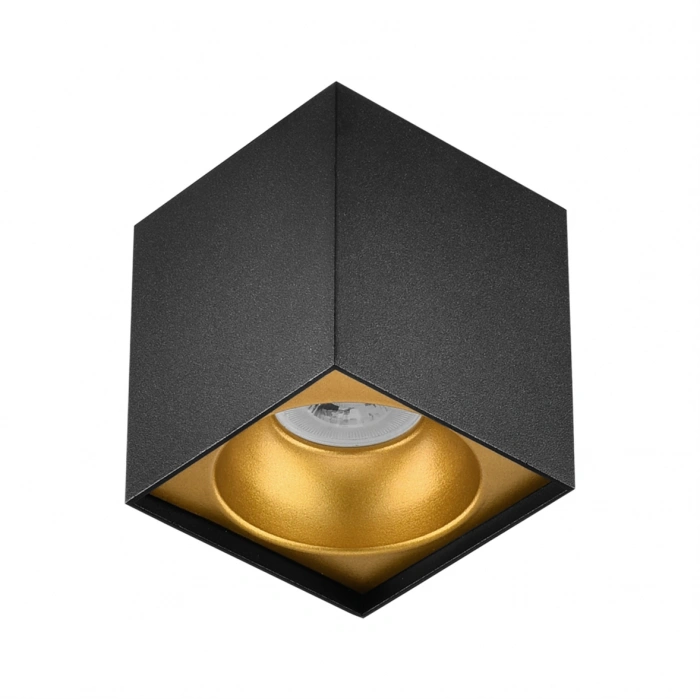 Nevo Sıva Üstü Led Spot Siyah Gold NS245