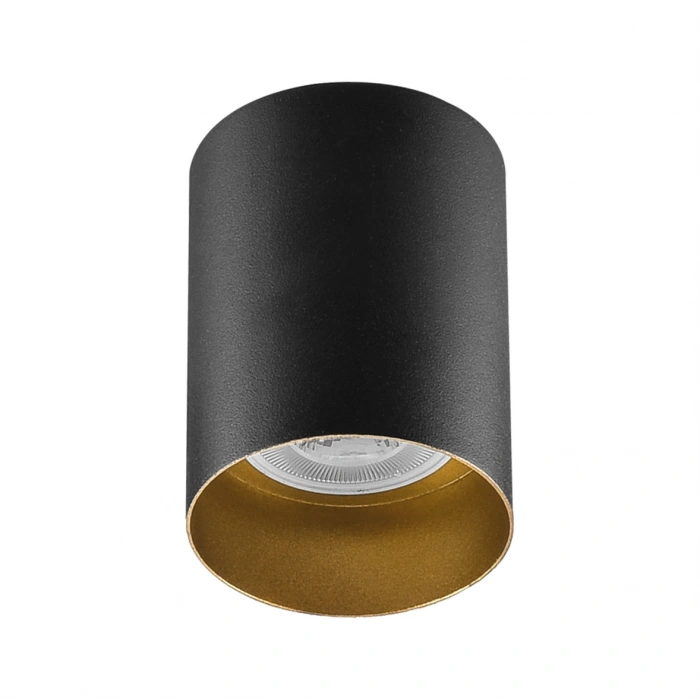 Nevo Sıva Üstü Led Spot Siyah Gold NS249-1