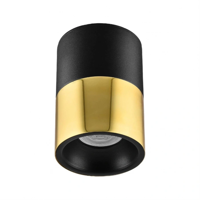 Nevo Sıva Üstü Led Spot Siyah Gold NS259