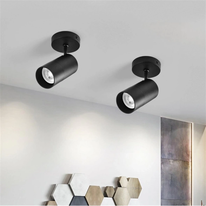 Nevo Sıva Üstü Led Spot Siyah NS164