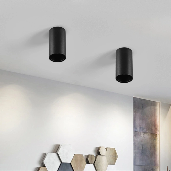 Nevo Sıva Üstü Led Spot Siyah NS246