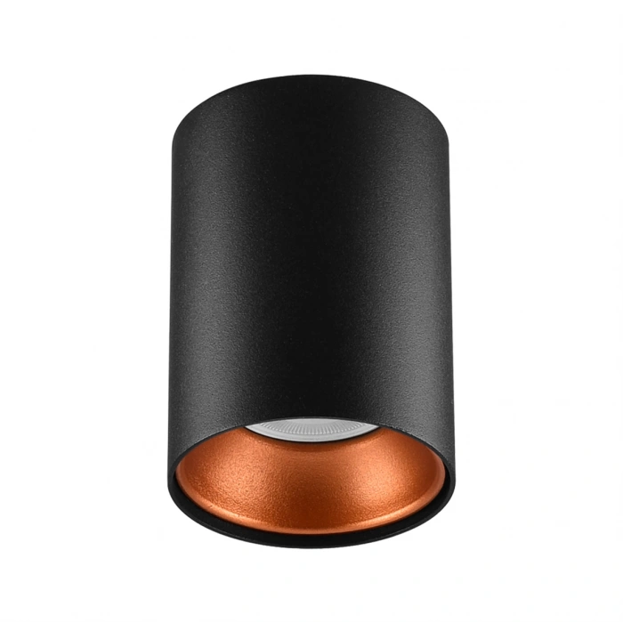 Nevo Sıva Üstü Led Spot Siyah Portakal NS238-1