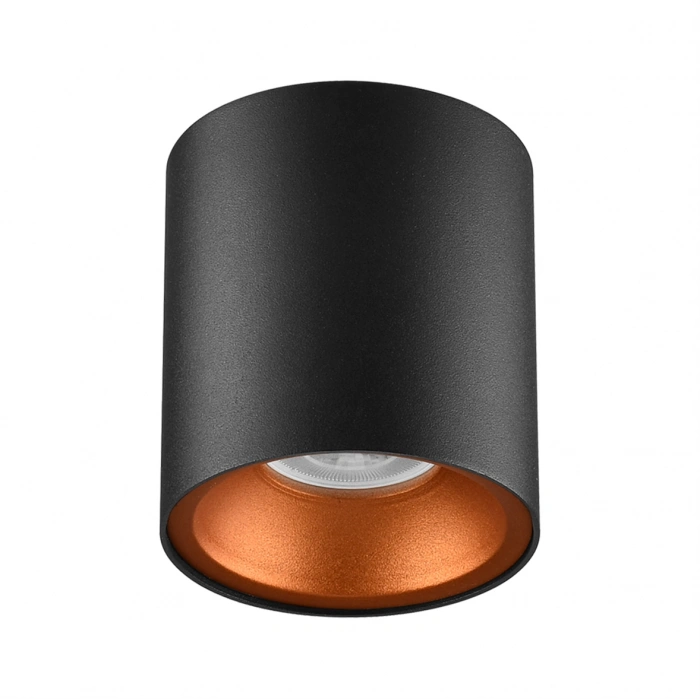 Nevo Sıva Üstü Led Spot Siyah Portakal NS238