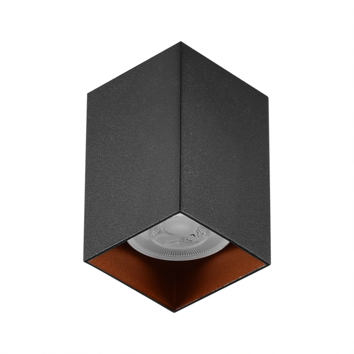 Nevo Sıva Üstü Led Spot Siyah Portakal NS249