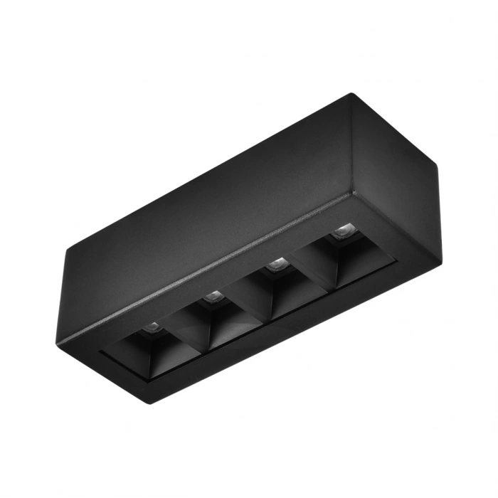 Nevo Sıva Üstü Tavan Armatürü Siyah NS102-1